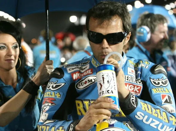 loris capirossi grid losail 2009