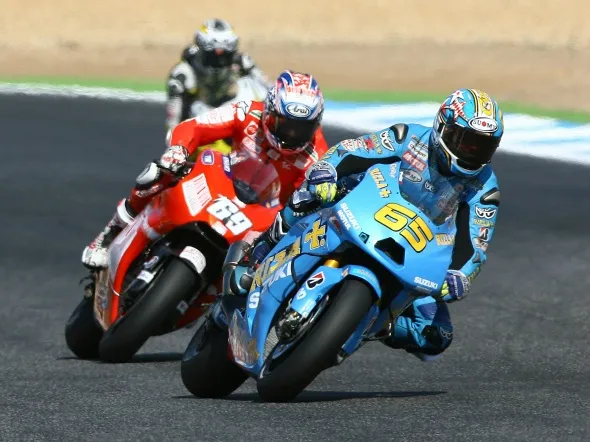 loris capirossi nicky hayden motogp 2009