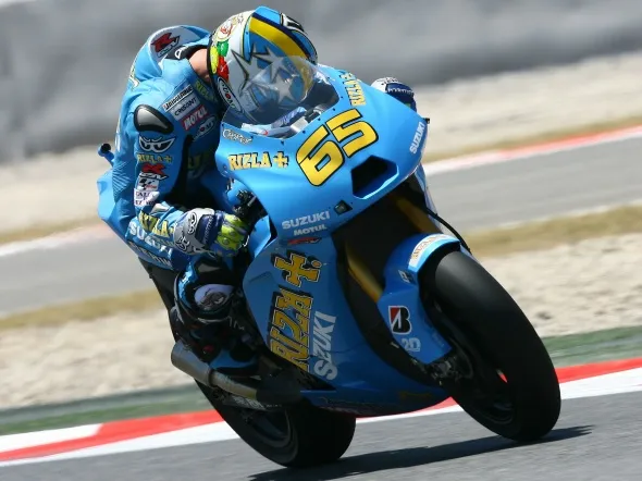 loris capirossi suzuki motogp barcellona