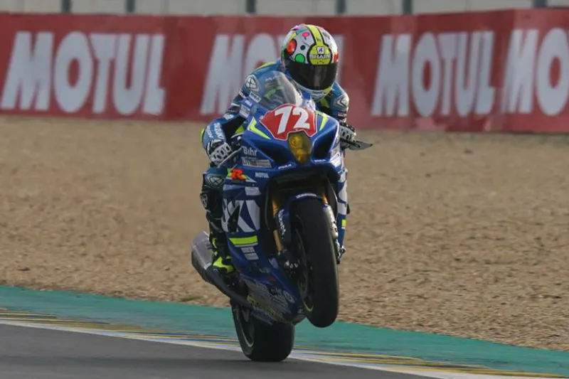 louis rossi test junior team lms suzuki lemans