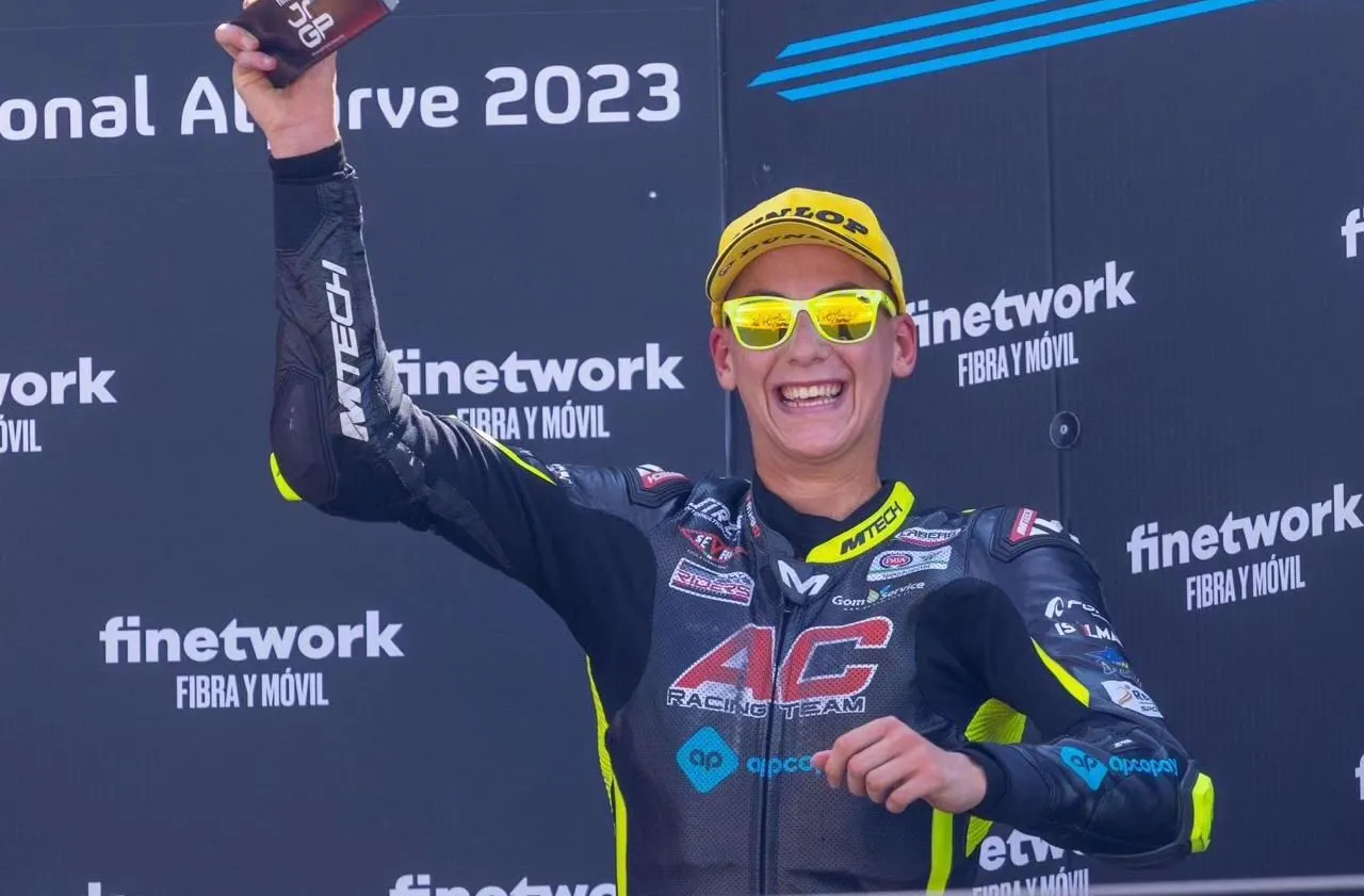 luca lunetta podio juniorgp portimao