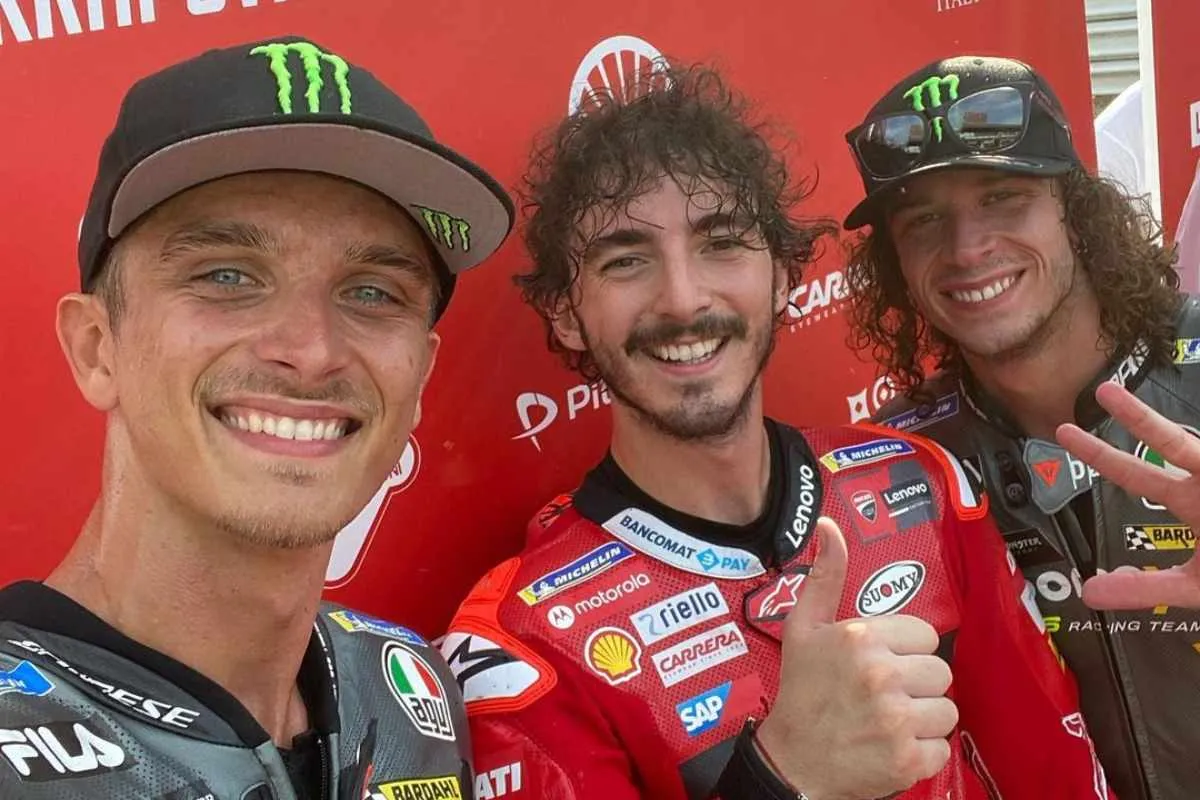 luca marini pecco bagnaia e marco bezzecchi