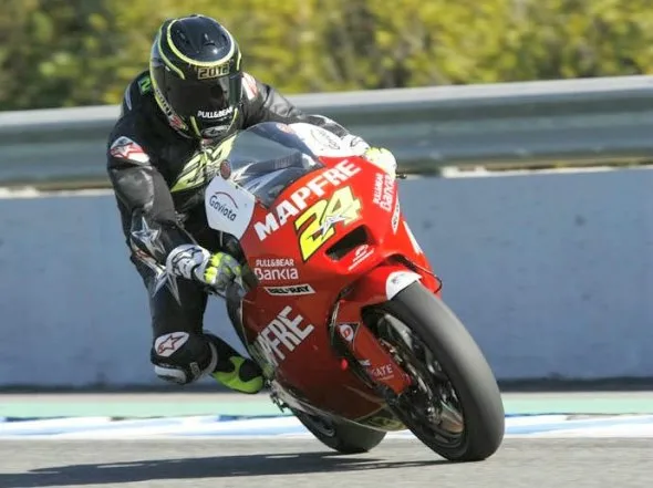 mapfre aspar test jerez moto2 2012 2