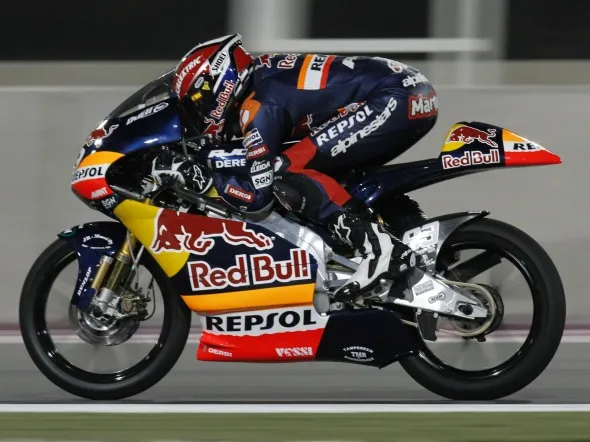 marc marquez 125cc pole losail