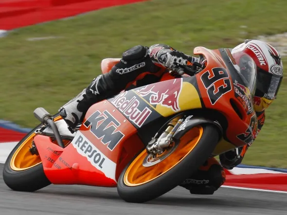 marc marquez 125cc sepang qualifiche