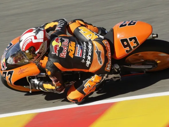 marc marquez action mugello 125cc