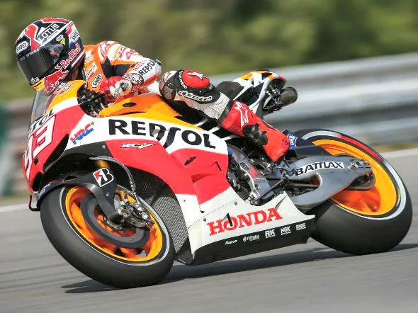 marc marquez day 1 brno motogp 2013