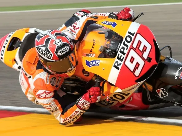 marc marquez day1 aragon 2013