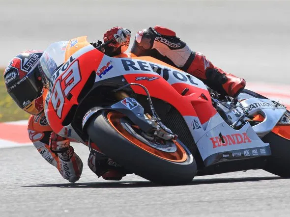 marc marquez day1 barcellona 2013