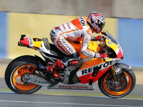marc marquez day1 lemans 2013