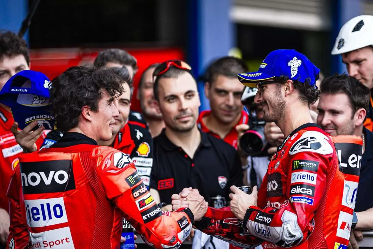 marc marquez e pecco bagnaia