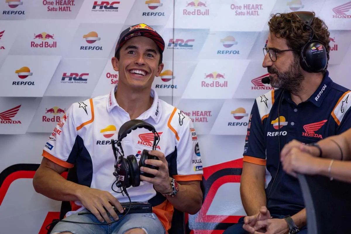 marc marquez e santi hernandez