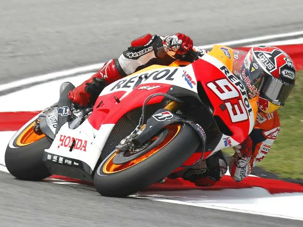 marc marquez end day1 sepang 2013