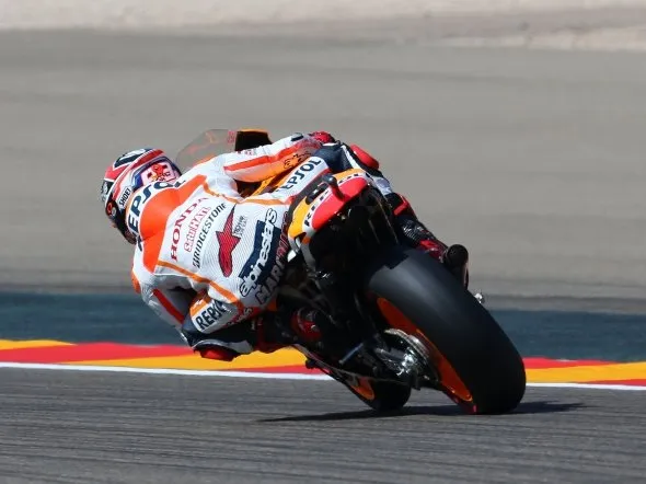 marc marquez fp3 aragon 2014
