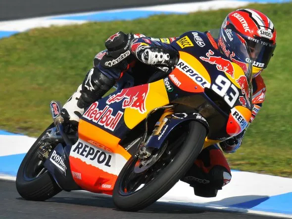 marc marquez gara 125cc phillip island