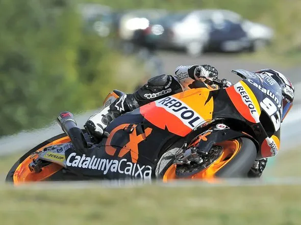 marc marquez moto2 brno 2012 race
