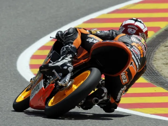 marc marquez mugello ktm 125 2009