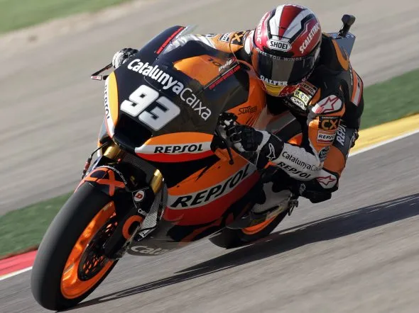 marc marquez pole aragon 2011