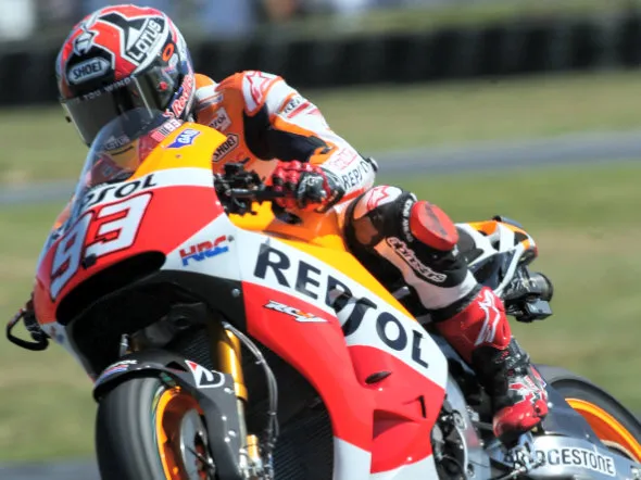 marc marquez pole australia 2014