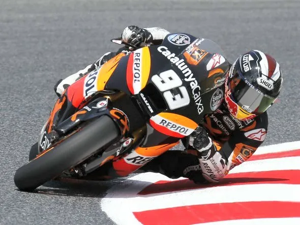 marc marquez pole barcellona