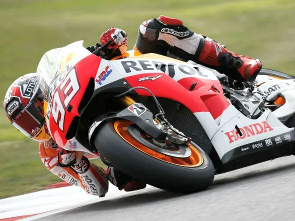 marc marquez pole silverstone 2013