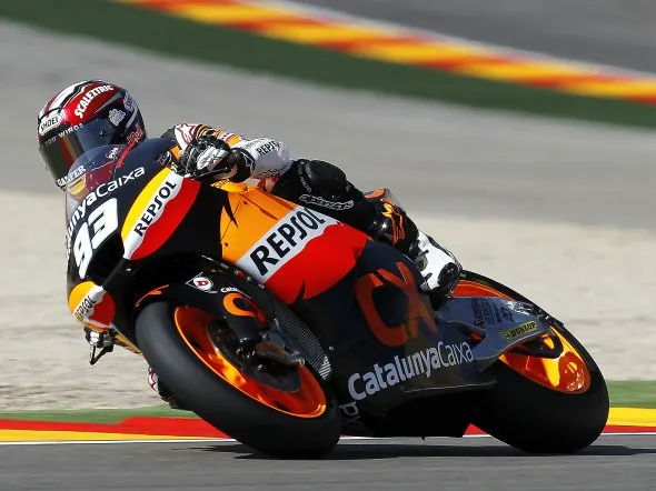 marc marquez pre valencia 2011