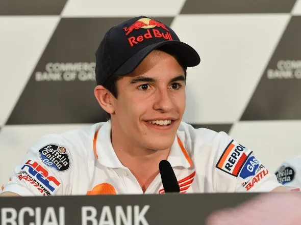 marc marquez press conference losail 2014