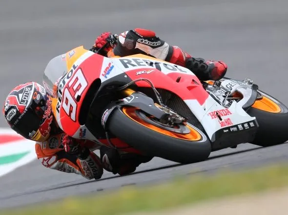 marc marquez qp mugello 2014