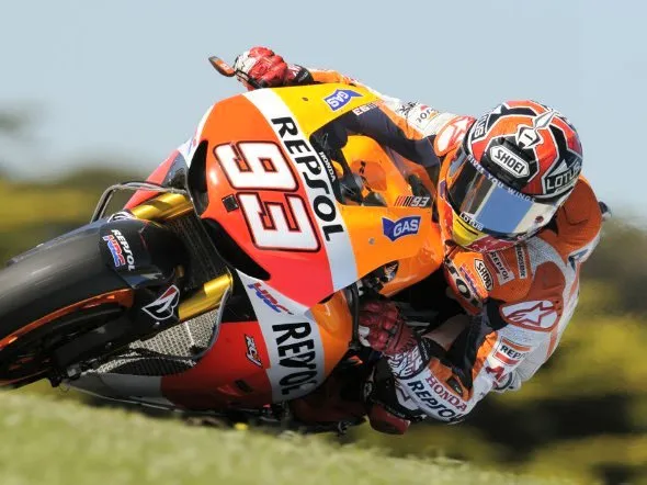 marc marquez qp phillipisland 2013