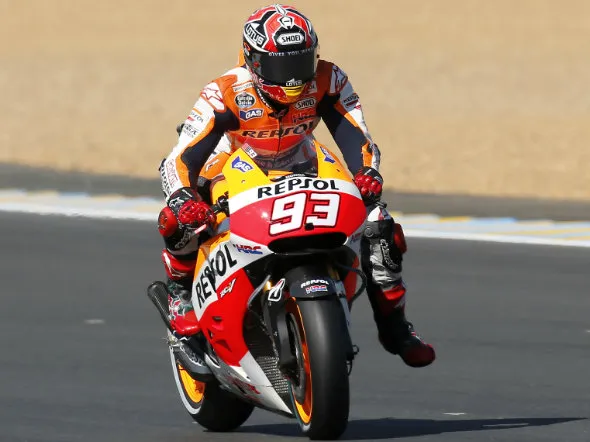 marc marquez race lemans 2014