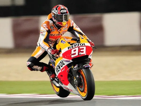 marc marquez race losail 2014