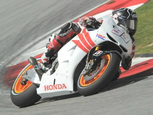 marc marquez sepang test motogp 2012 hrc 1