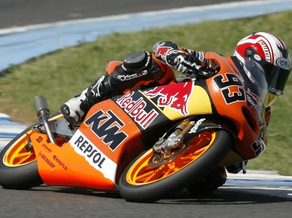 marc marquez testing ktm redbull jerez