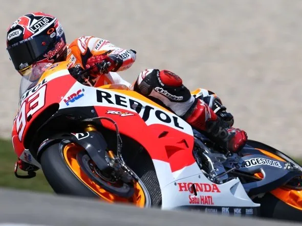 marc marquez warm up assen 2014