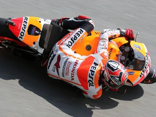 marc marquez warm up sachsenring 2014