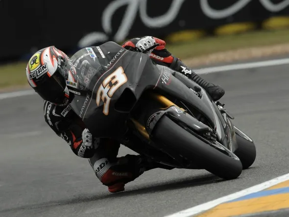 marco melandri motogp lemans 2009