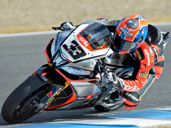 marco melandri race1 jerez 2014