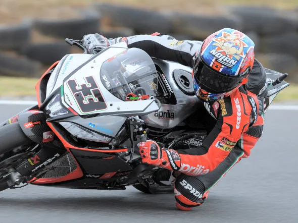 marco melandri superbike phillip island qp 2014
