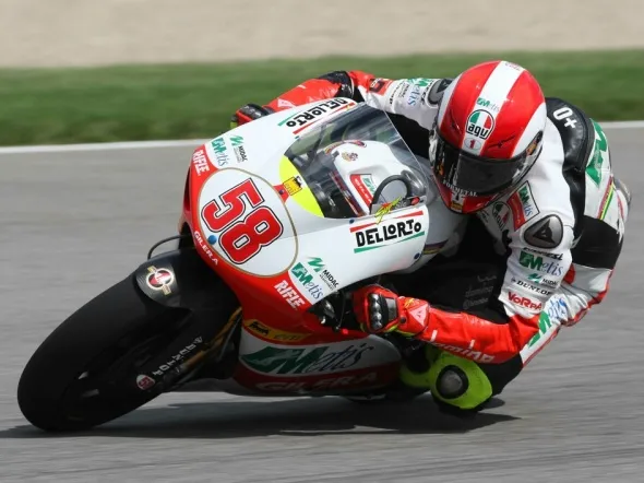 marco simoncelli gara indianapolis 250