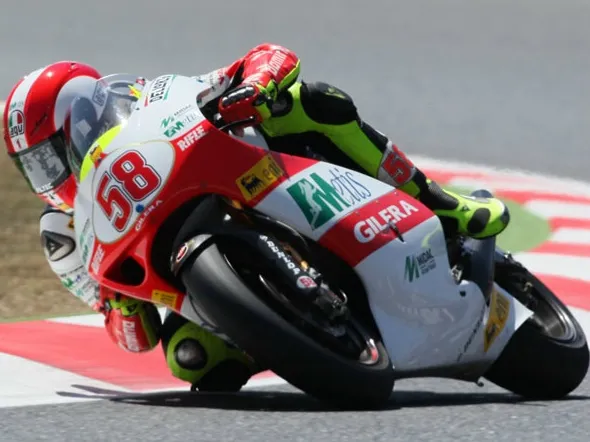 marco simoncelli gilera rsa 250 barcellona