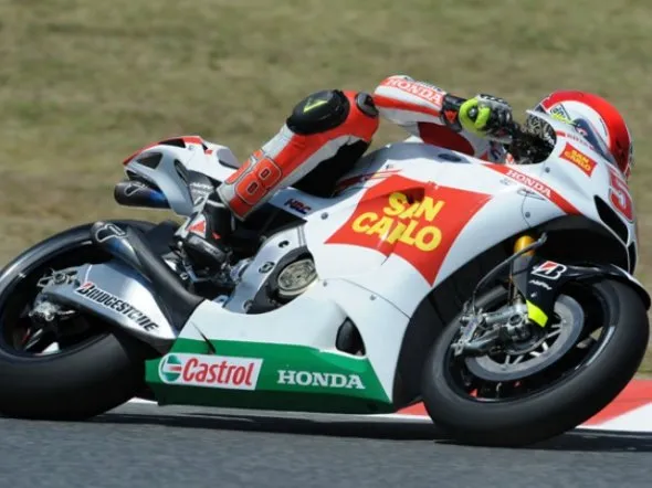 marco simoncelli gresini honda barcellona
