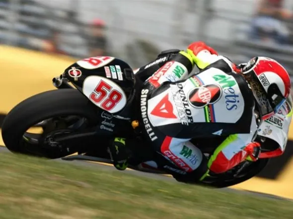 marco simoncelli jerez practice 2 2009