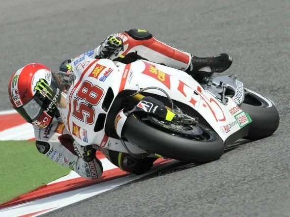 marco simoncelli misano motogp qp 2011