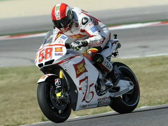 marco simoncelli misano race 2011 gp
