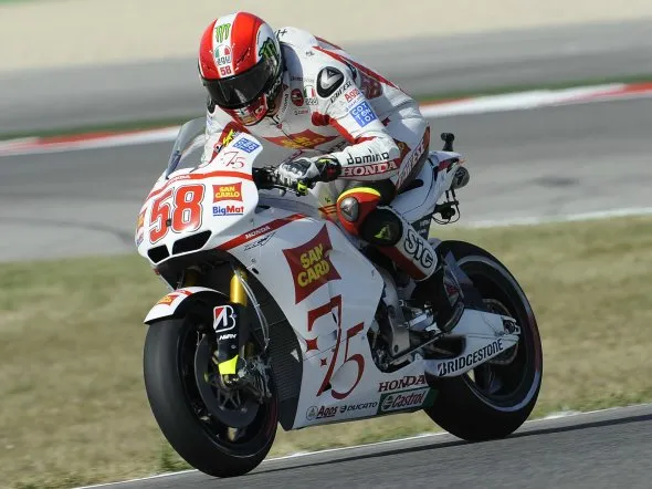 marco simoncelli misano race 2011