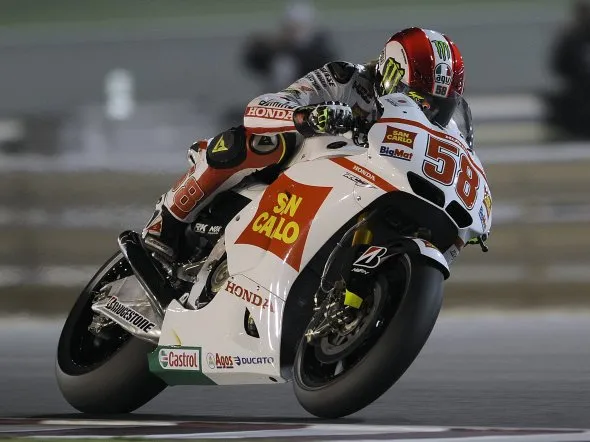 marco simoncelli prove friday 2011