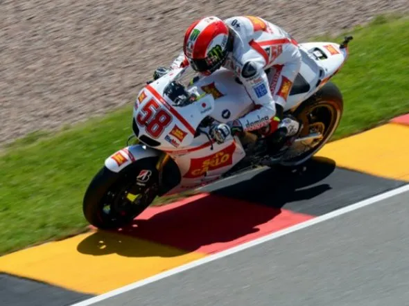marco simoncelli prove12 sachsenring 2011