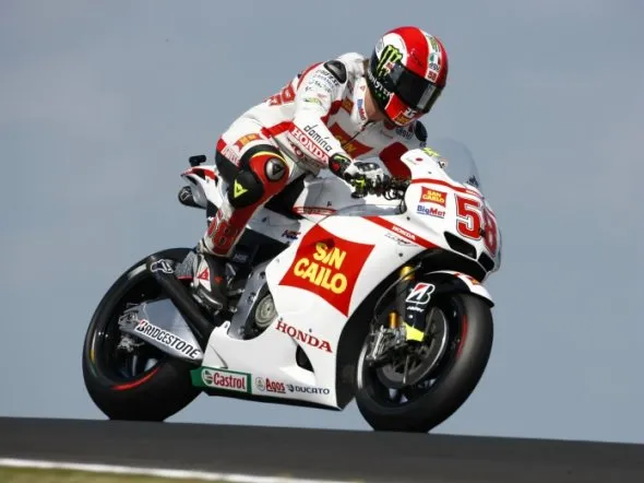 marco simoncelli qualifiche motogp phillip island 2011