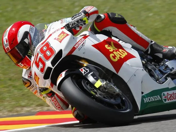 marco simoncelli qualifiche motogp valencia 2010