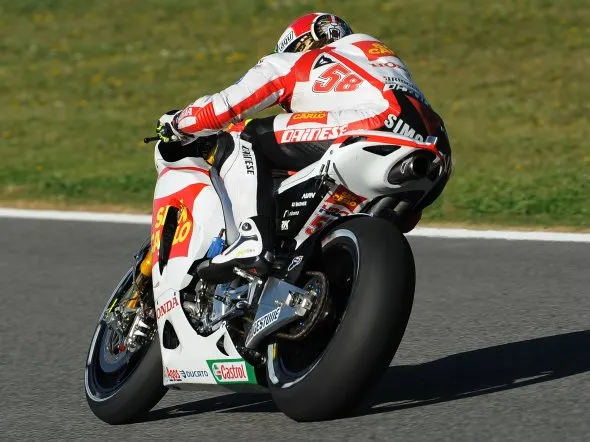 marco simoncelli qualifying assen 2011
